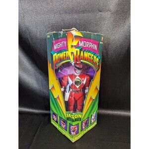 COMPLETE IN BOX Mighty Morphin Power Rangers 8'' Red Ranger Action Figure 1993